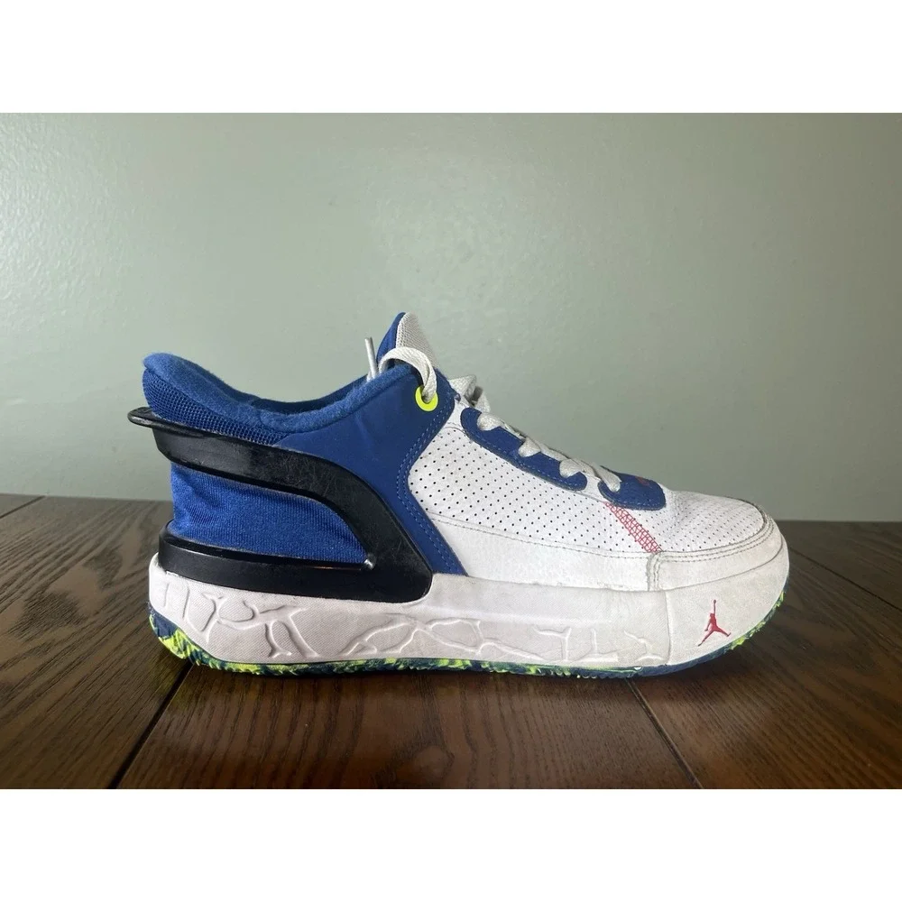 Nike Air Jordan Day 1 E.O. (GS) White/University Red Storm Blue FQ1306-100 7Y